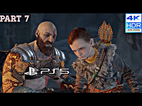 God of war part 7 walkthrough PS5 Gameplay 4K HDR 60FPS