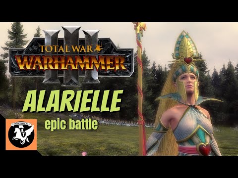 total war warhammer 2 epic Battle : High Elves  vs Norsca