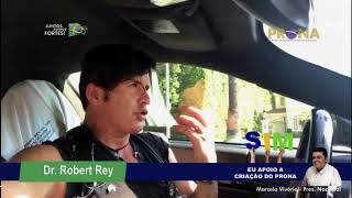 Dr Rey participa da campanha nacional de coletas de assinaturas do PRONA.