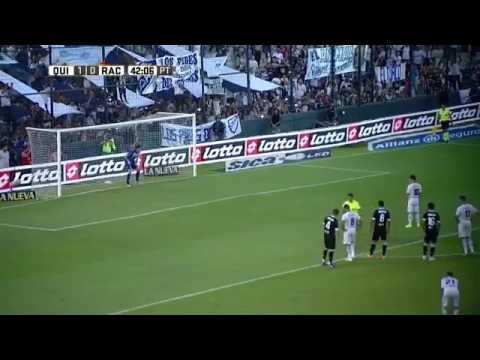 GOL DE FEDERICO ANDRADA -(2-0)- Quilmes vs Racing - Primera División 2017
