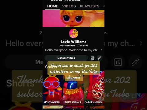 Thank you so much for 202 subscribers I love you all so much 💞💜🌈￼