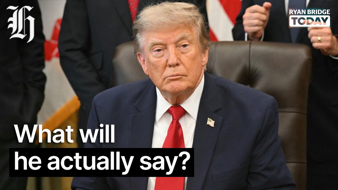 Donald Trump's rare national address: What will he actually say? | Ryan Bridge TODAY