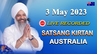 Live Recorded || Satsang Samagam || Australia || Sant Trilochan Darshan Das Ji | 3-May-23