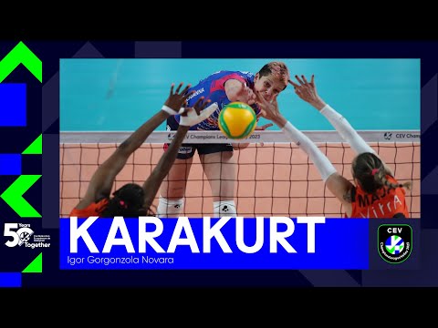 Novara's Ebrar Karakurt I MVP Performance vs. Eczacibasi Dynavit ISTANBUL I Semifinals #clvolleyw