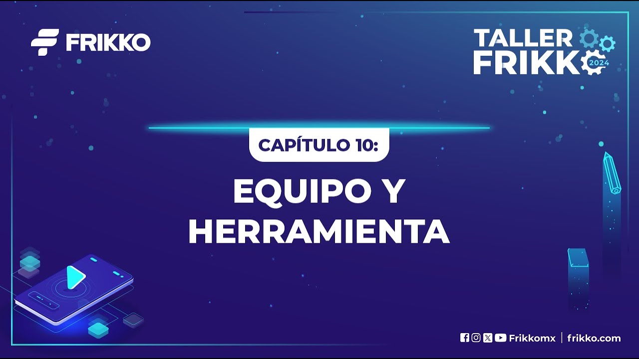 Equipo y herramienta esencial para el técnico