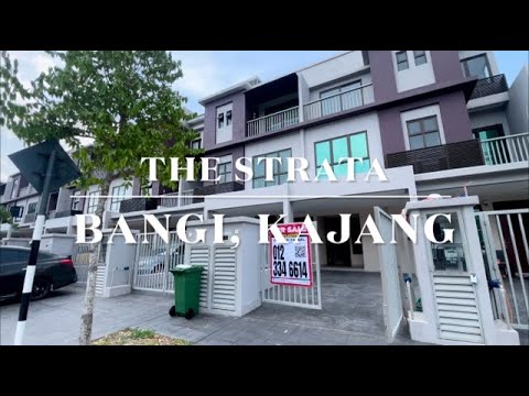 The Strata Bangi, Kajang. Upper Corner Unit With Extra Balcony and View video