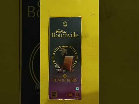 Cadbury Bournville Rum & Raisin #dairymilk #youtubeshorts #chocolatelover #dark chocolate#trending