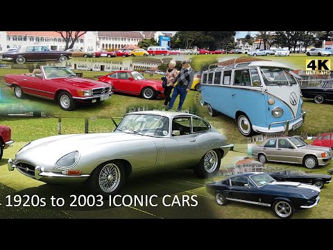 ICONIC CARS , Timeless Classics from 1920s to 2003 , GREY HIGH & EPVCC Show