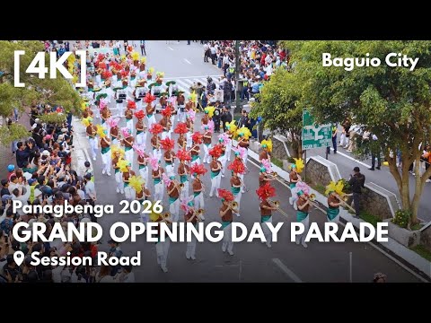 Panagbenga 2026: Grand Opening Day Parade along Session Road, Baguio City | February 1, 2026