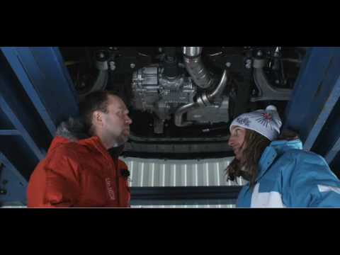 Saab XWD from underneath on a Saab 9-3X