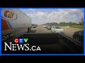 Highway 401 Crash Caught On Dash Cam Video