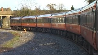 preview picture of video 'Departing Portarlington behind 078 on the 1710 Heuston Athlone 28-March-2008'