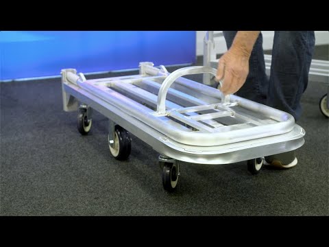 New Age 96856 Folding Utility Cart, Single Platform