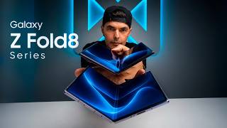 Já experimentei TODOS! Galaxy Z Fold8, Z Fold8 Ultra e Z Flip8 🔥