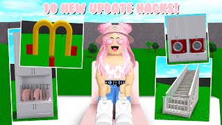 Bloxburg 10 Building HACKS And Tricks! Baby Gate, Attic, And More! (Roblox)