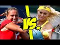 Timea Babos Play Kateryna Bondarenko In The Final Of The Tashkent Open