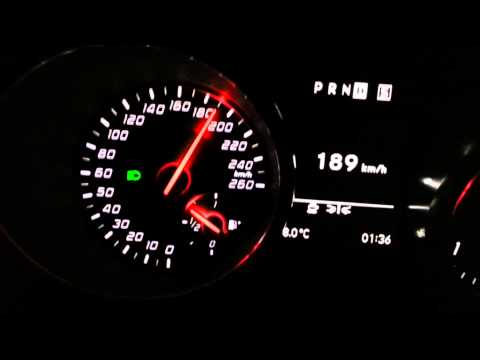 Mercedes SLK 250 CDI 0-240 km/h