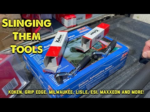 Slinging Tools Today! Koken, Grip Edge, Milwaukee, ESI, Lisle and More! Joe’s AllStar Tools