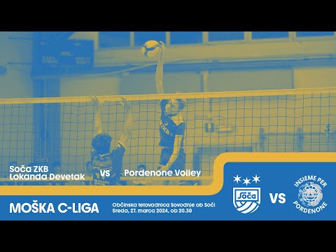 SOČA ZKB LOKANDA DEVETAK - PORDENONE VOLLEY