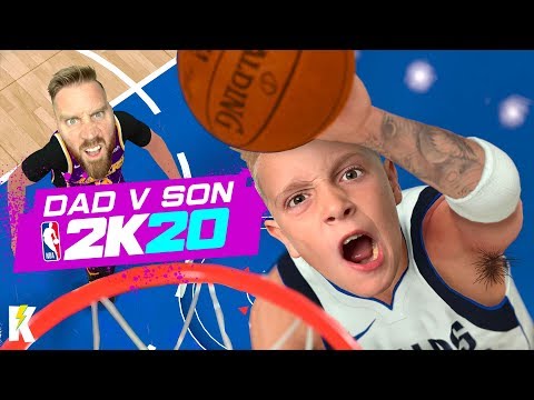 DAD vs SON in NBA 2k20! (Mavs vs Lakers) K-CITY GAMING