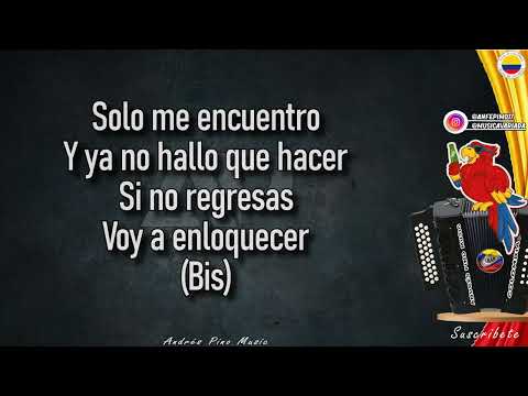 Si No Regresas - Binomio De Oro | Letra