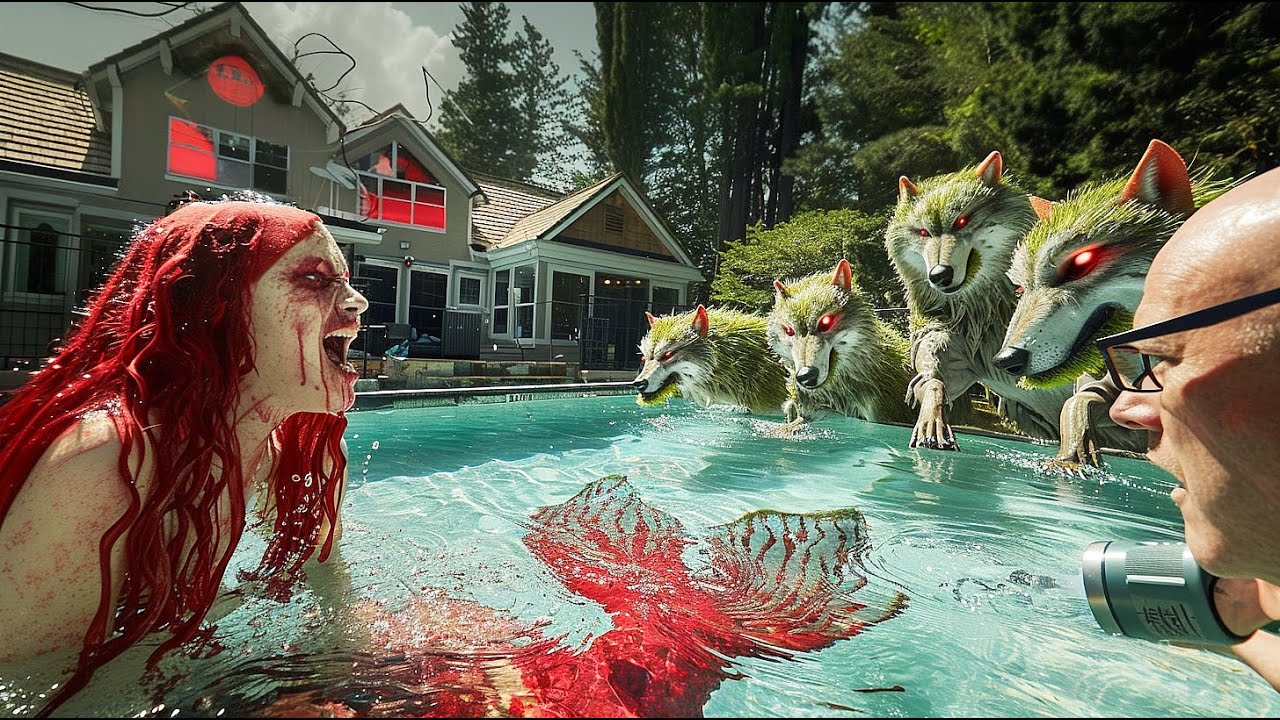 SÍNDICO encontra NINFA morando na PISCINA de CASA e atrai CRIATURAS que querem SE ALIMENTAR DELA