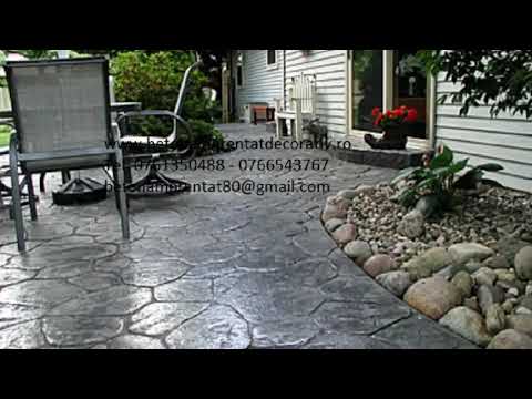 Beton Amprentat Boia Bârzii -Hunedoara Tel.0761350488 -0766543767