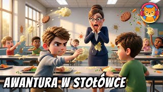 Oliwier i Awantura w Stołówce. Bitwa na Jedzenie!!! - okładka bajki audio