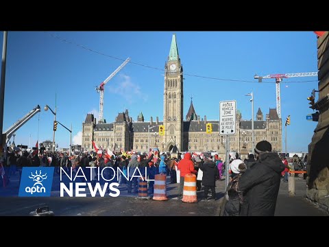 Soft police approach to Ottawa anti-vax protest reveals ‘pure racism’ say critics | APTN News