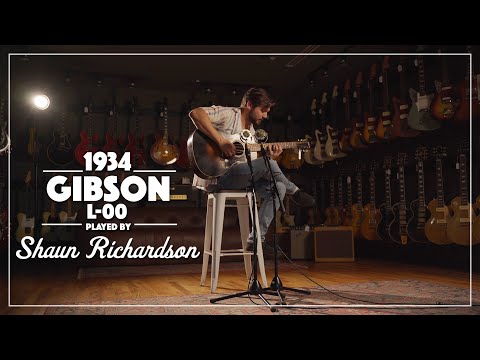 1934 Gibson L-00 played by Shaun Richardson