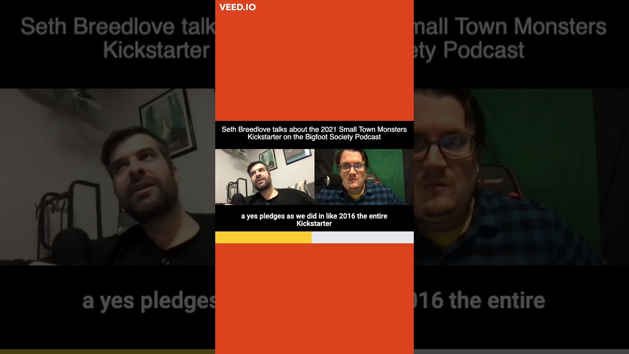 Seth Breedlove interview about the 2021 Small Town Monsters Kickstarter