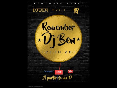 Emisión en directo de Remember Dance Music Dj Ben 23.10.20