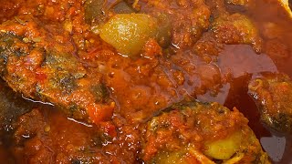 Nigerian Ekuru: I tried Ekuru for the first time. Beans with no spices + the best stew recipe