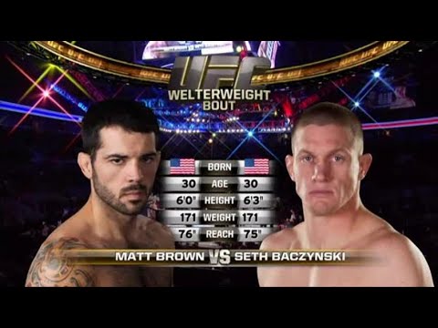 Matt Brown vs Seth Baczynski full fight