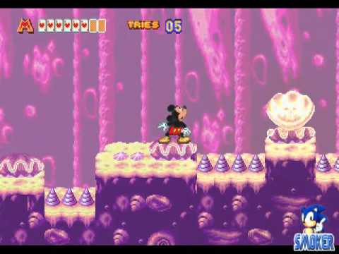 World of Illusion starring Mickey Mouse and Donald Duck Megadrive