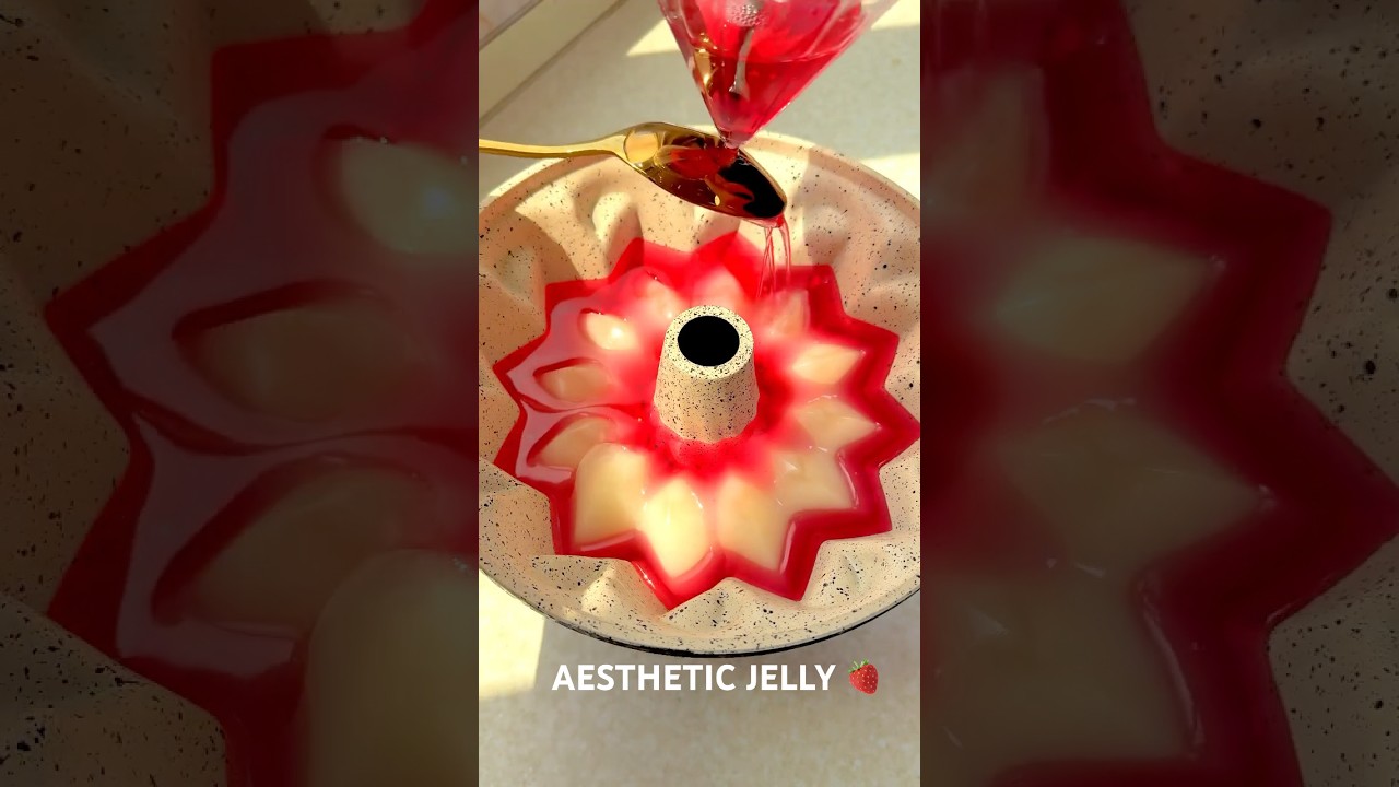 The Perfect Jelly Cake 🍓 | Easy Summer Dessert Idea