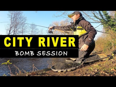 CITY RIVER Fishing Session on the BOMB - River Don Fishing