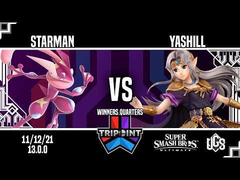 Tripoint Smash 120 - Winners Quarters - Starman(Greninja) Vs. Yashill(Zelda)