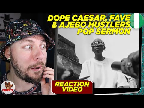 THIS SOUNDS REGAL! | Pop Sermon - Dope Caesar, Fave & Ajebo Hustlers | CUBREACTS UK ANALYSIS VIDEO