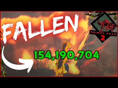 Ark Primal Fear T2 Ep.137: TRANSFORMEI DEMONIC EM FALLEN, OS DINOS MAIS FORTE DO PRIMAL FEAR!!!