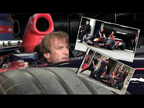 Florian Schnitzenbaumer - for the first time in the Toro Rosso STR1