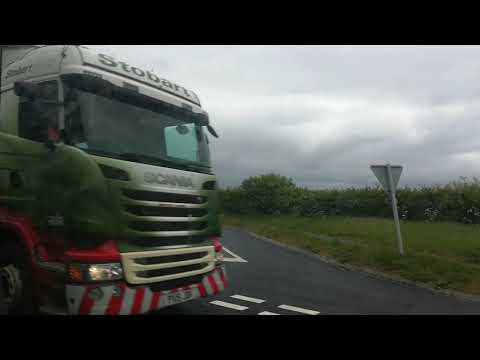 High Revs and Hill climb Arriva North East Volvo B9TL NK64 FSG 7402 Robin Hoods Bay to Whitby X93.