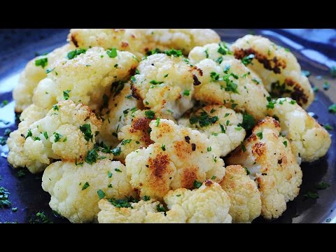 Roasted Cauliflower with Garlic,Olive Oil & Lemon - Marcel Cocit - Love At First Bite Episode 22