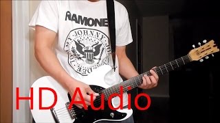 Ramones – Beat On The Brat - LIVE (Guitar Cover), Barre Chords, Downstroking, Johnny Ramone