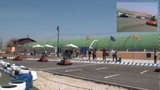 preview picture of video 'FINAL A III GP Craks Aragón Mozota : 01-04-2012 KARTING HD'