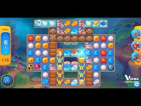 Fishdom. 6056 level no boosters and diamonds