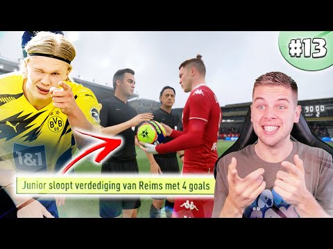 4 GOALS IN 1 WEDSTRIJD! HAALAND IS ER NIKS BIJ!! BAWZ JUNIOR #13