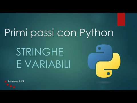 Python Base 1   Stringhe e variabili