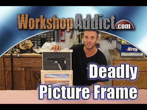 Hide A Gun Picture Frame