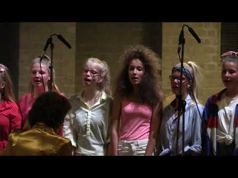 Musicalschool Groningen zingt: With or without you-U2 arr M.Geldof